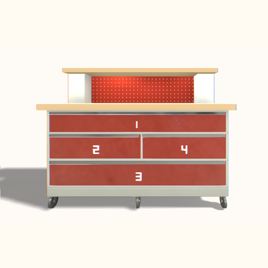 Red Ice 2C Cabinet